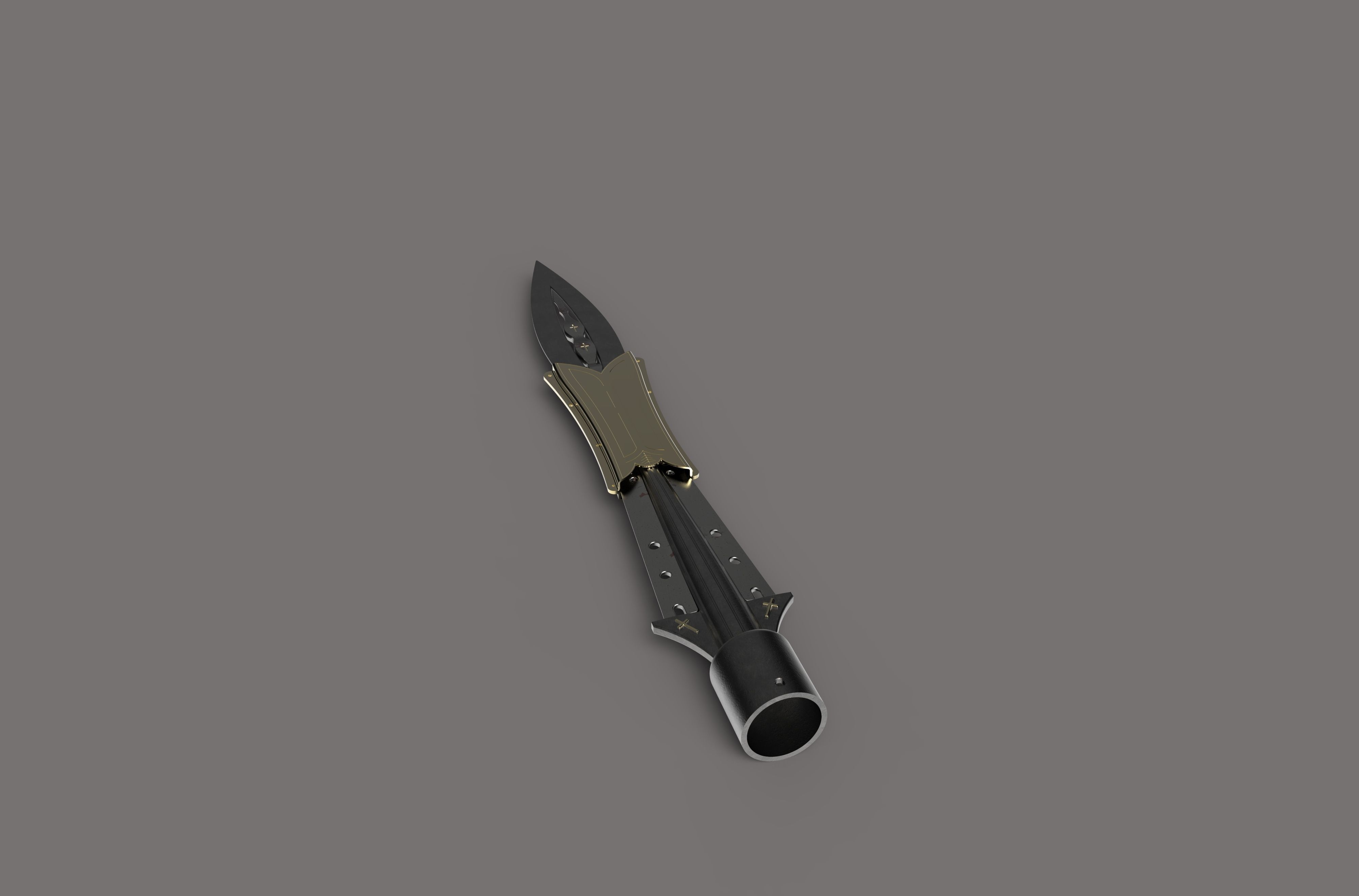 Holy Lance 3D model_11