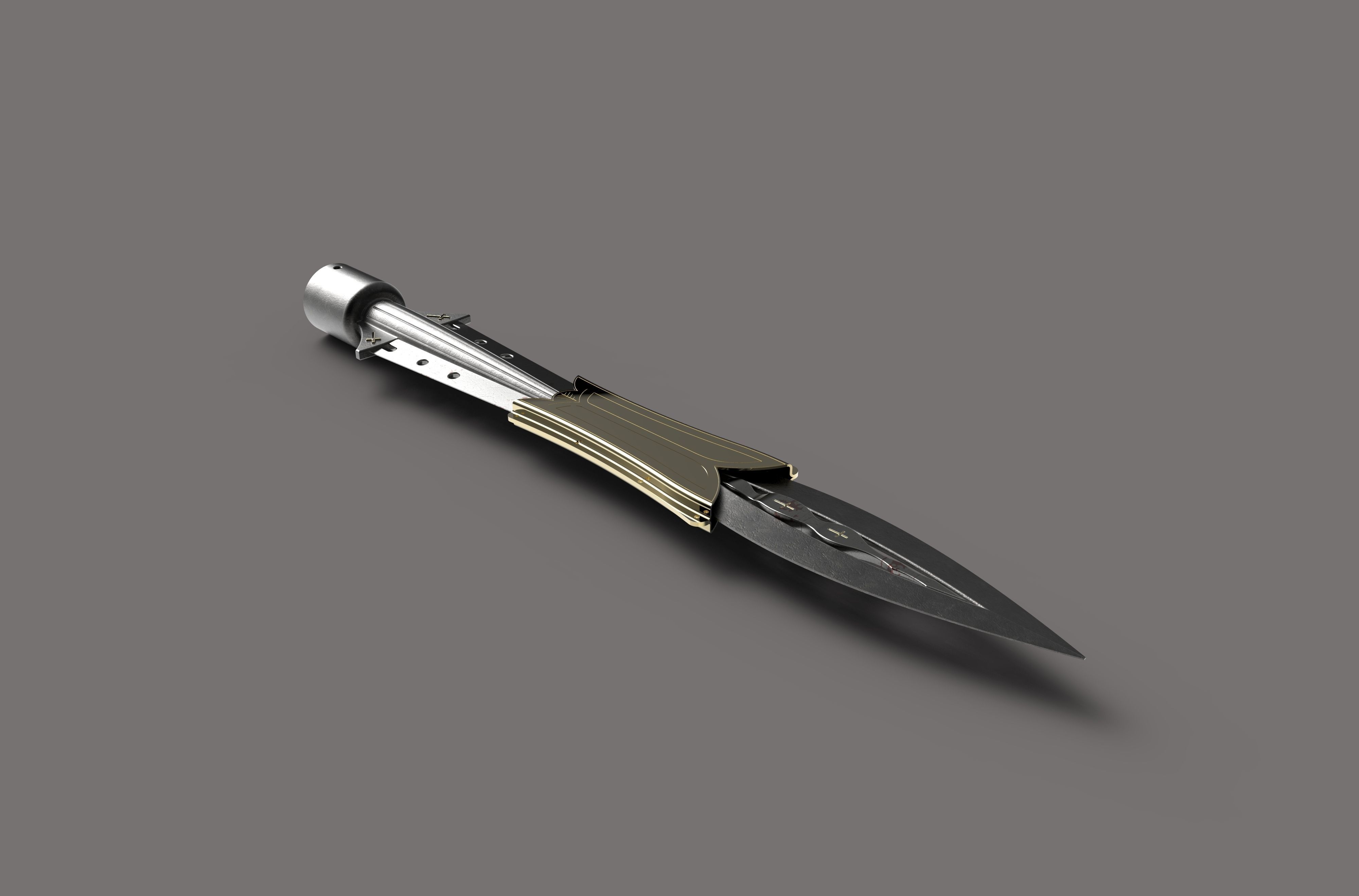 Holy Lance 3D model_4