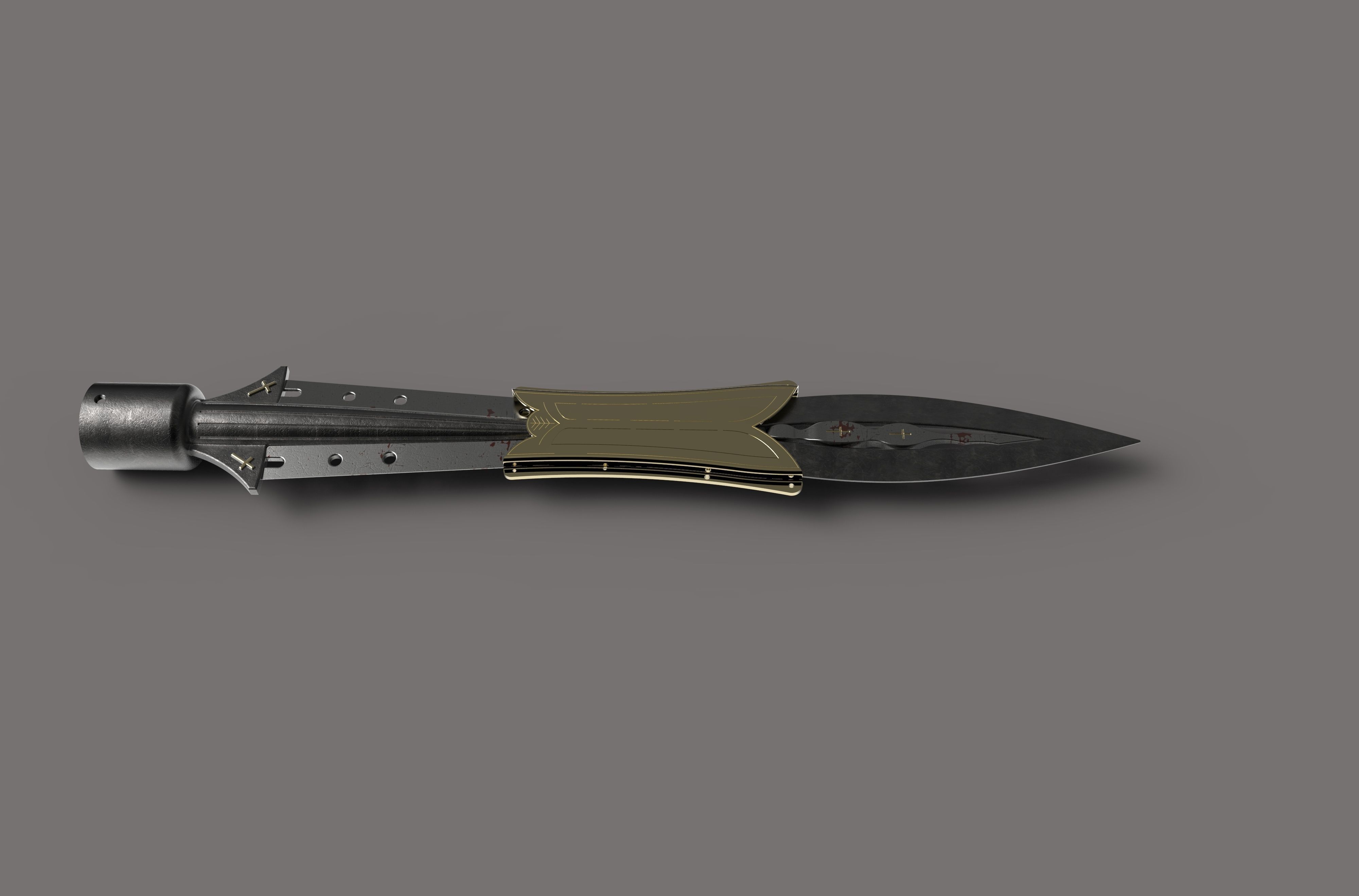 Holy Lance 3D model_1