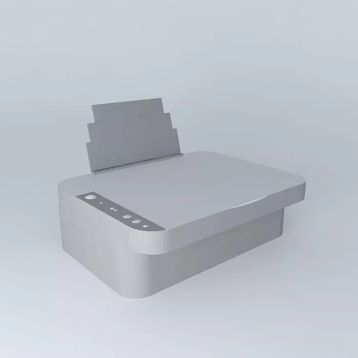 Epson Printer Scanner CX3700 Free 3D model_0