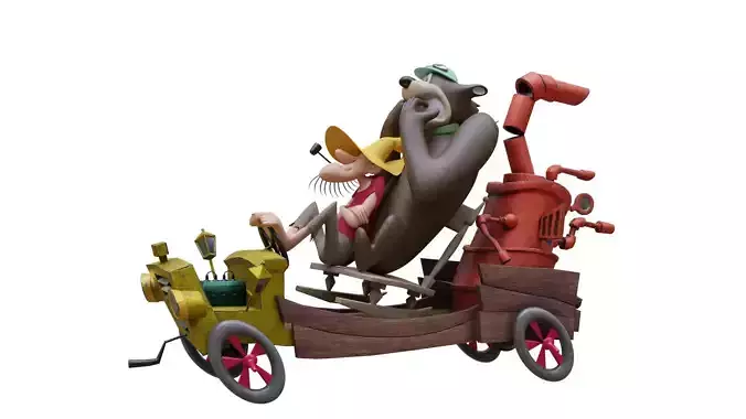 Lazy Luke and Blubber Bear