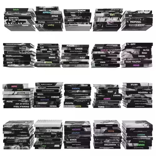 Books 150 pieces 3-5-3