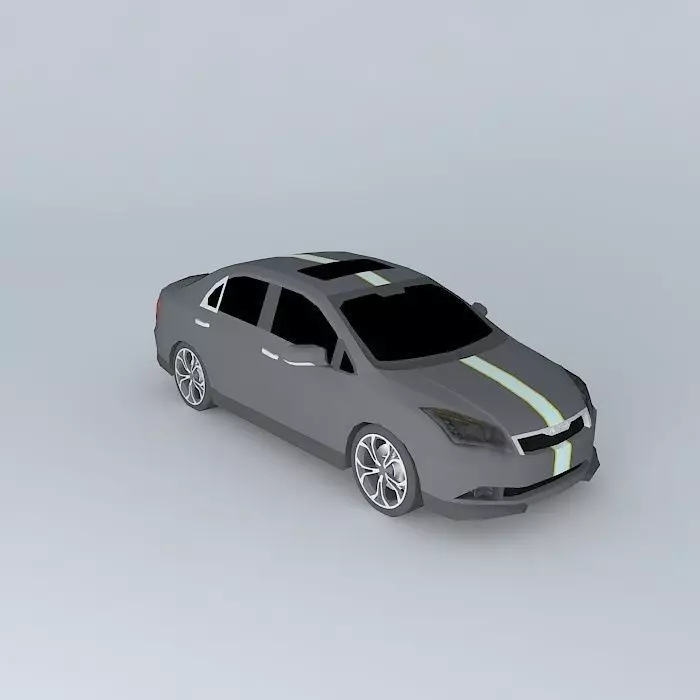 2014 Alpha VTS RS Spec Sáber Turbo Free 3D model