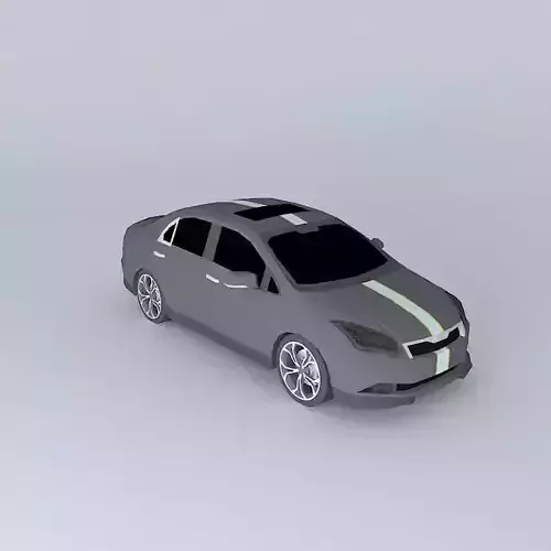 2014 Alpha VTS RS Spec Sáber Turbo Free 3D model