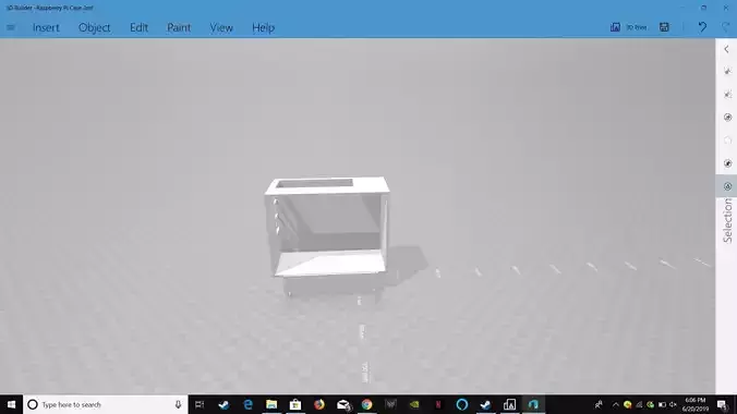 Raspberry Pi 3 Desktop Case 