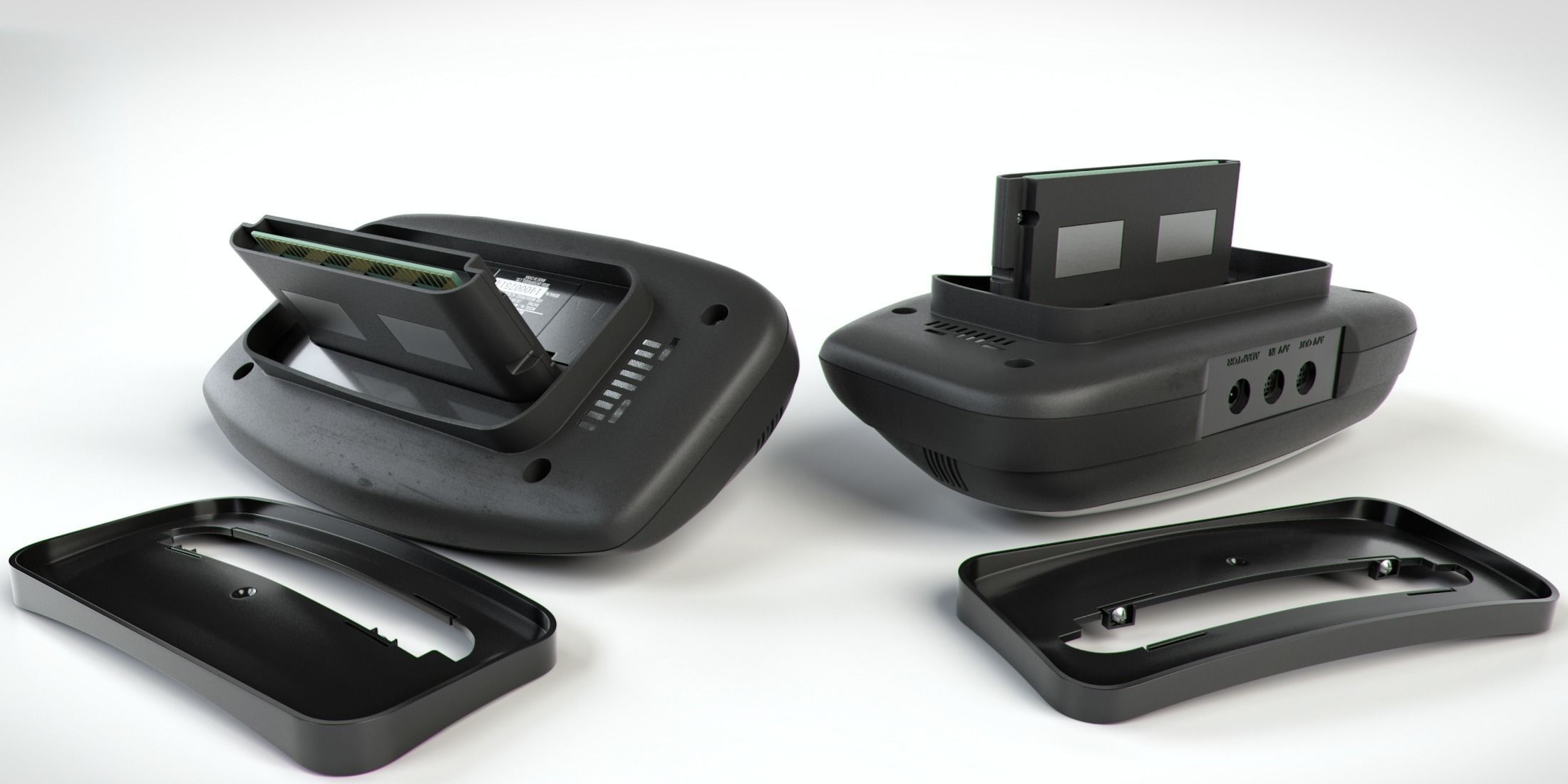 SEGA 32X  3D model_5