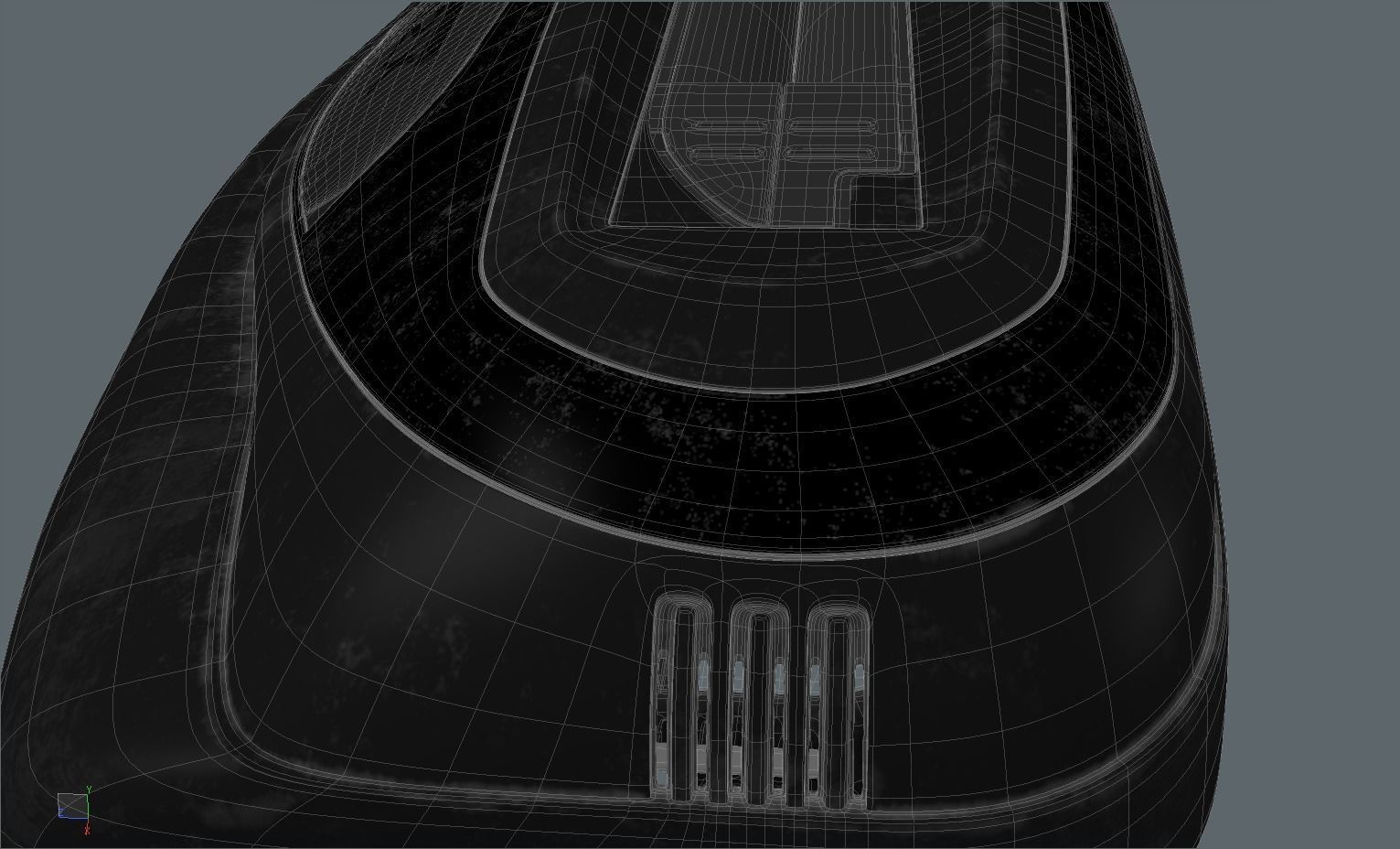 SEGA 32X  3D model_11