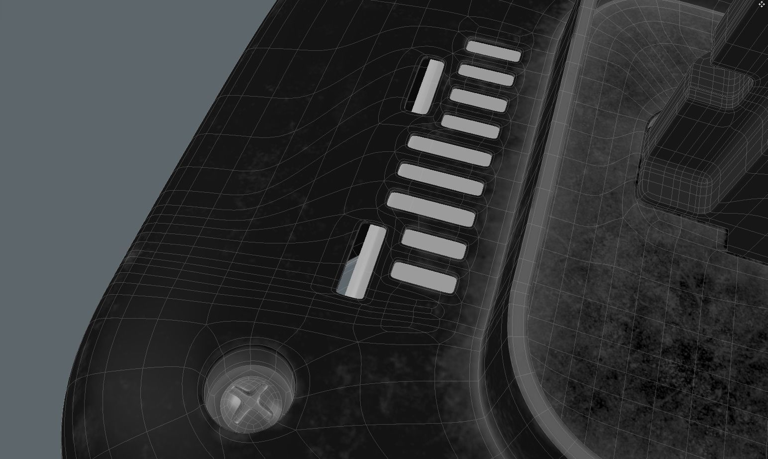 SEGA 32X  3D model_15