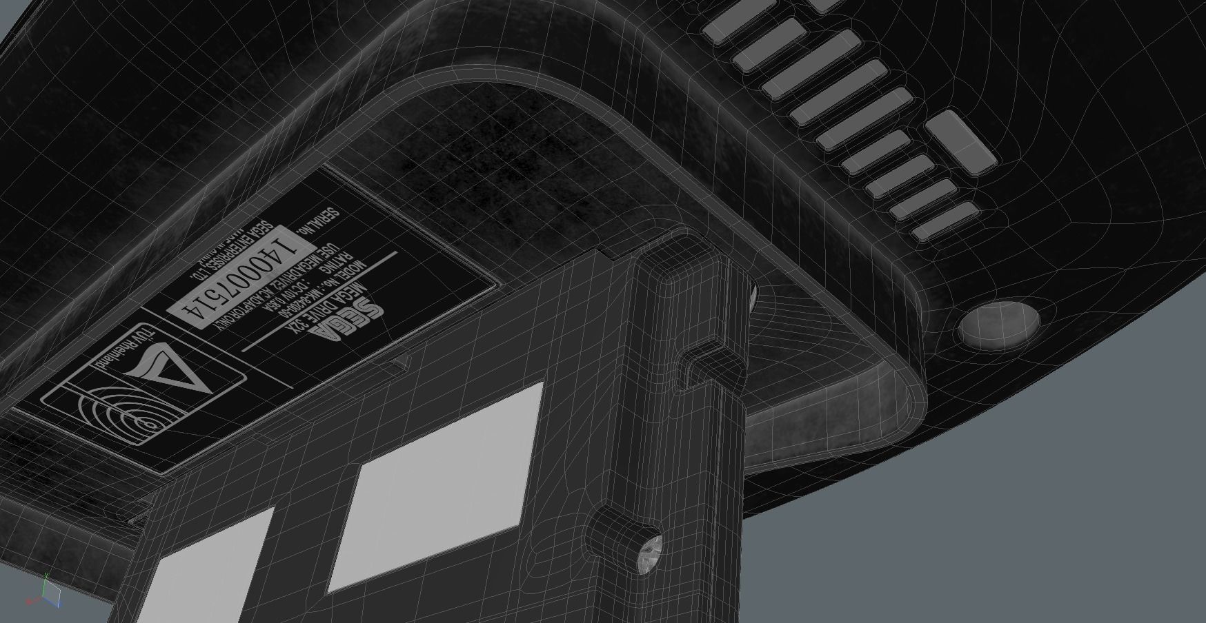 SEGA 32X  3D model_24