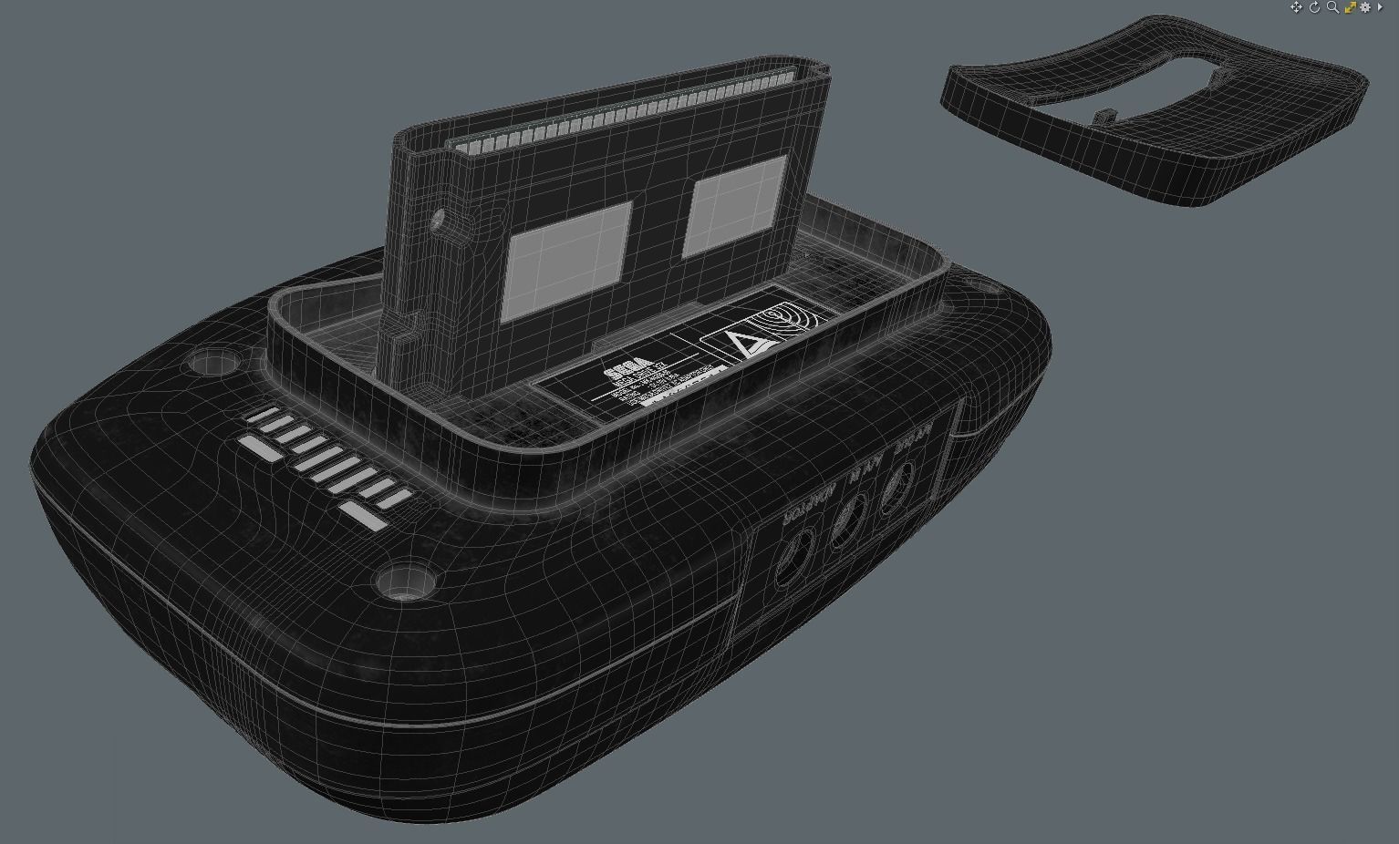SEGA 32X  3D model_19