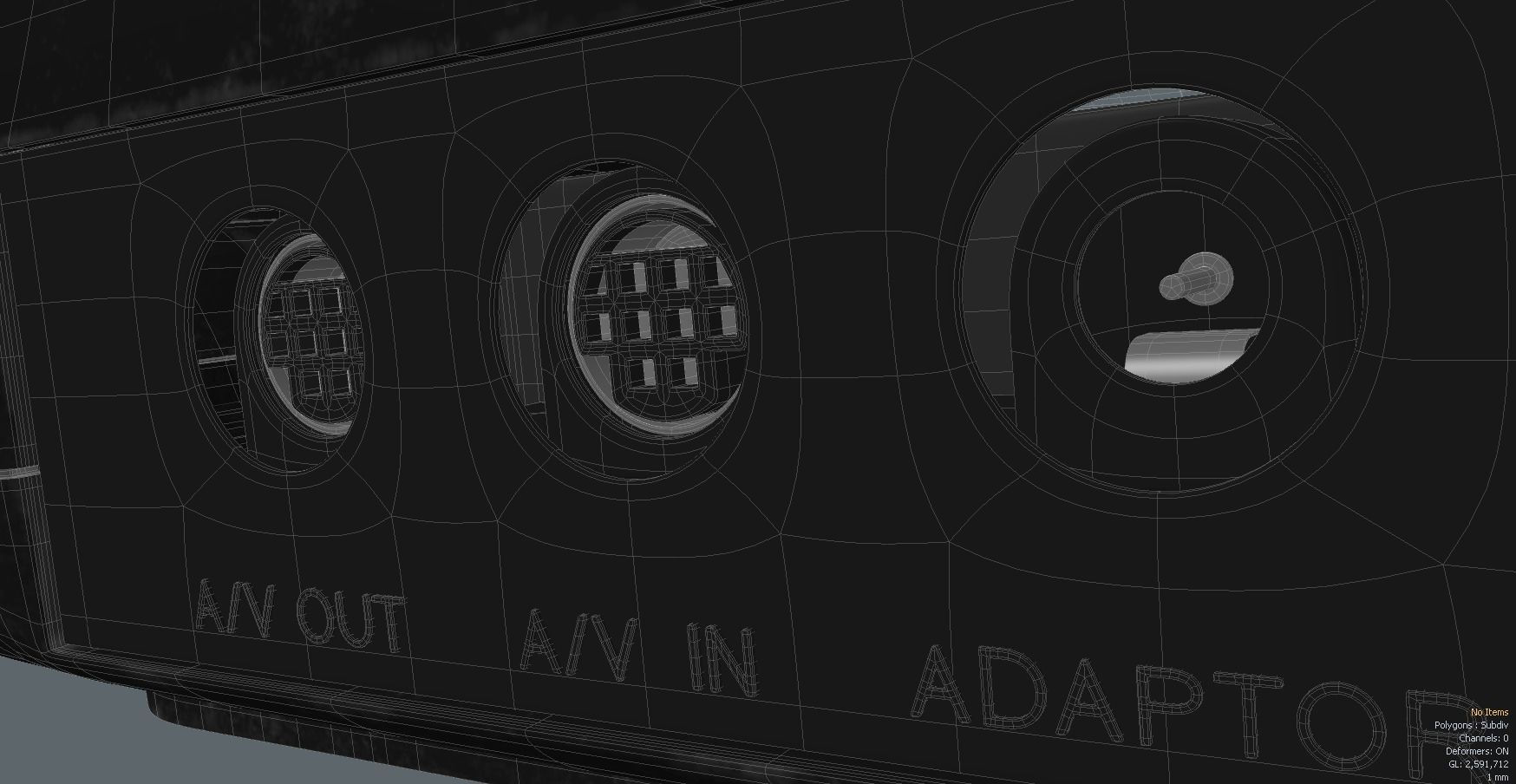 SEGA 32X  3D model_16