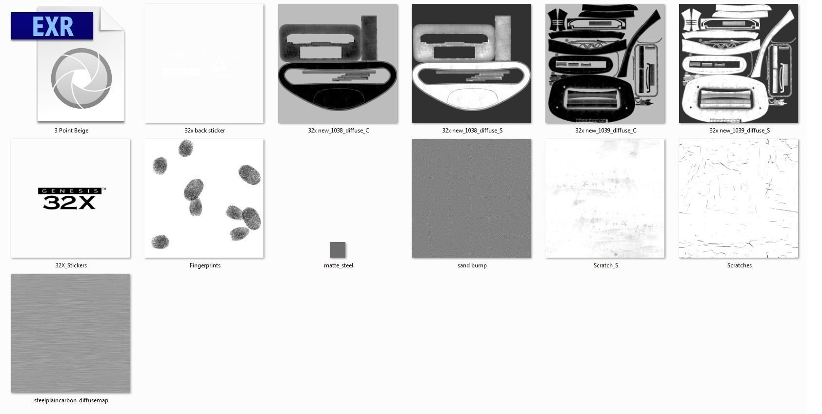 SEGA 32X  3D model_26