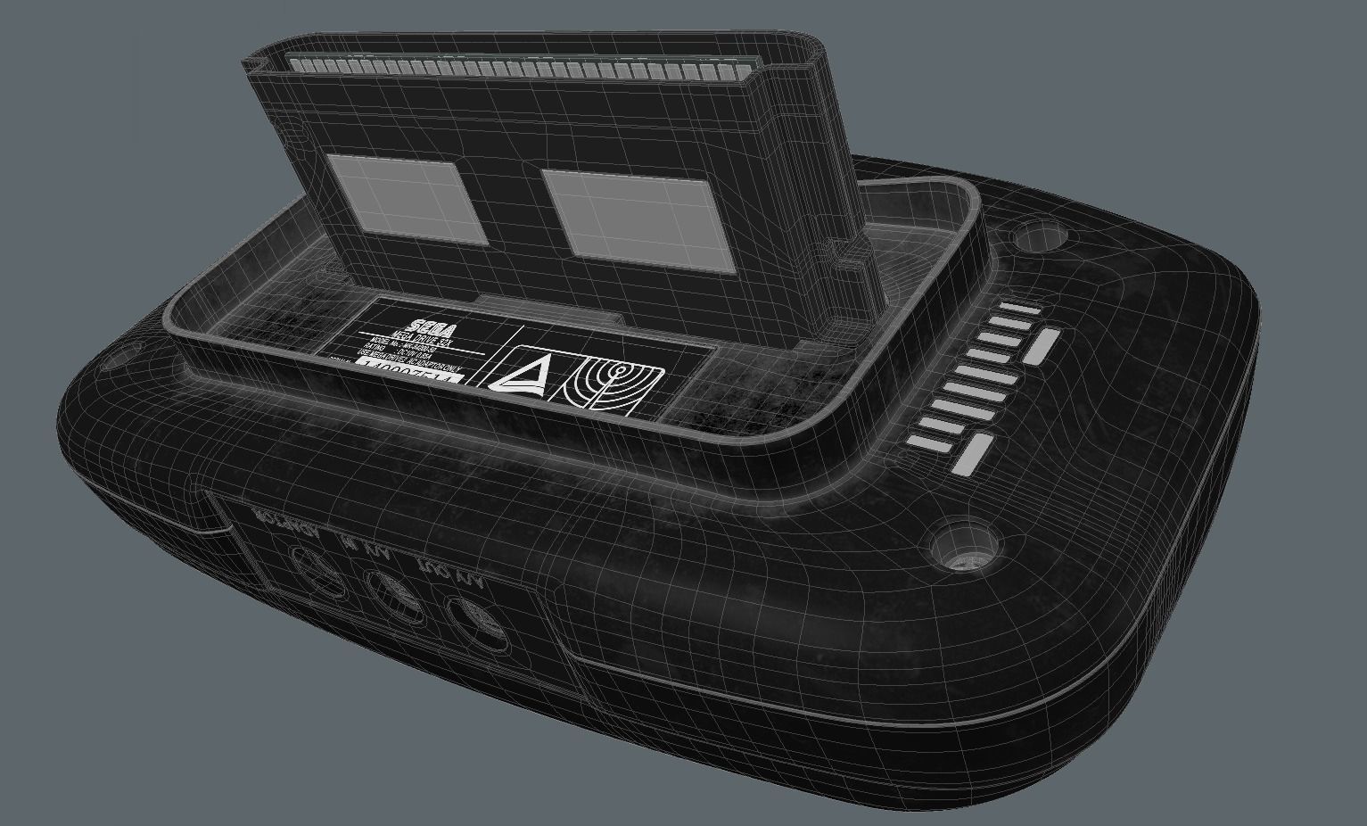 SEGA 32X  3D model_20