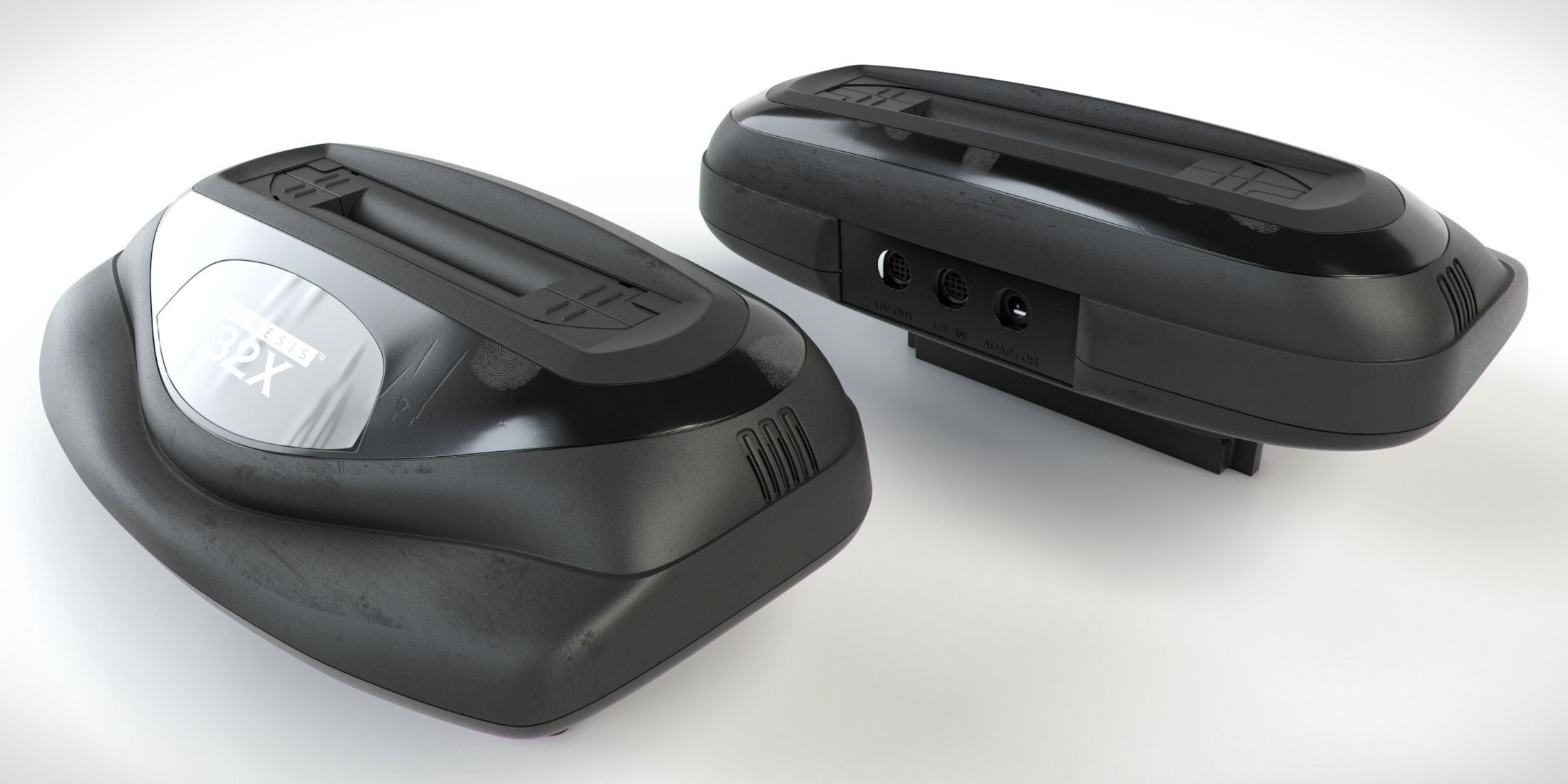 SEGA 32X  3D model_3