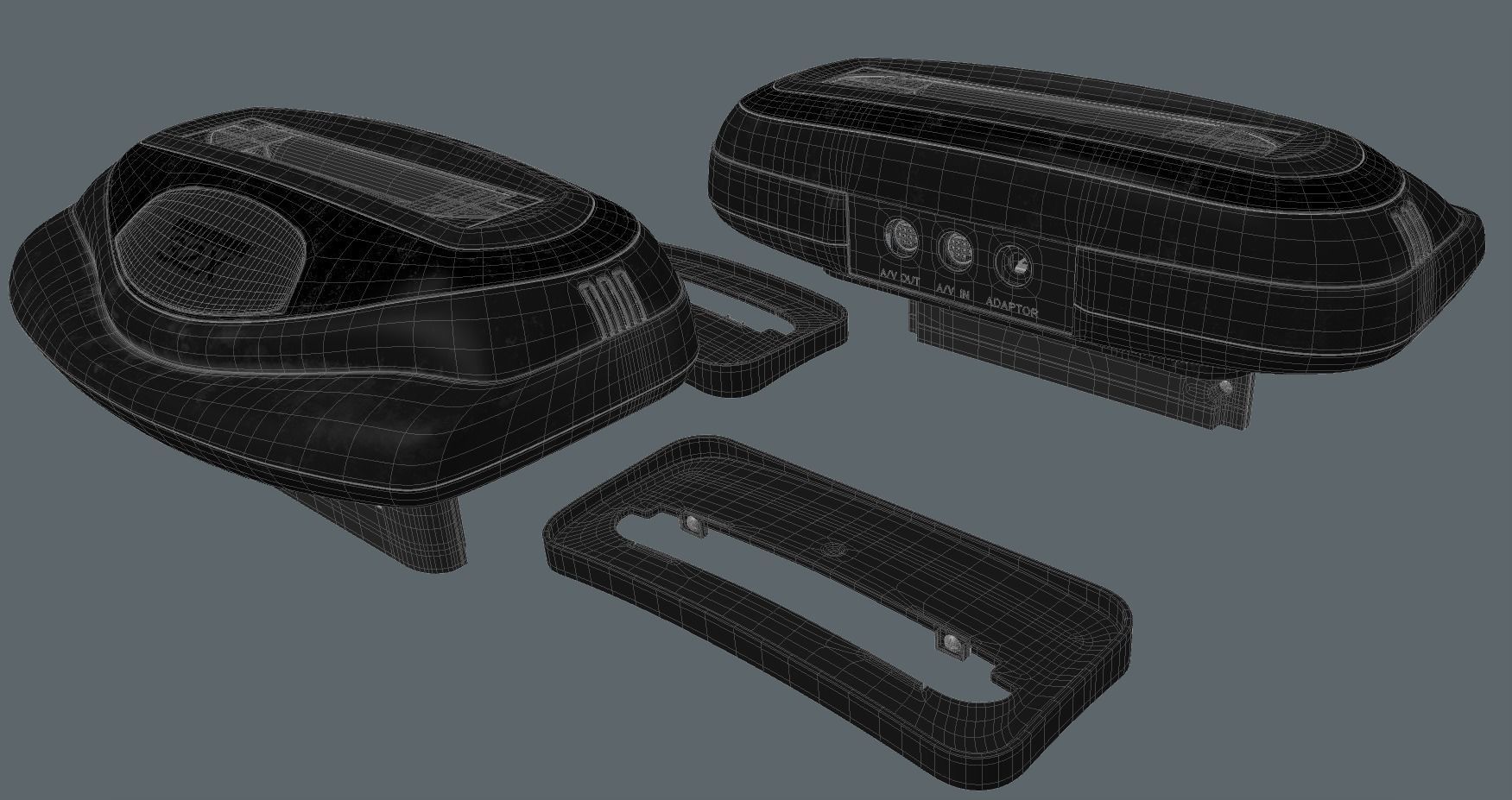 SEGA 32X  3D model_8