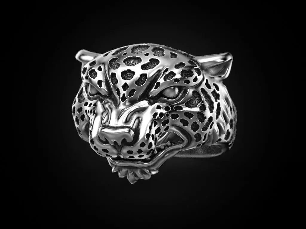 Ring Leopard 3D print model