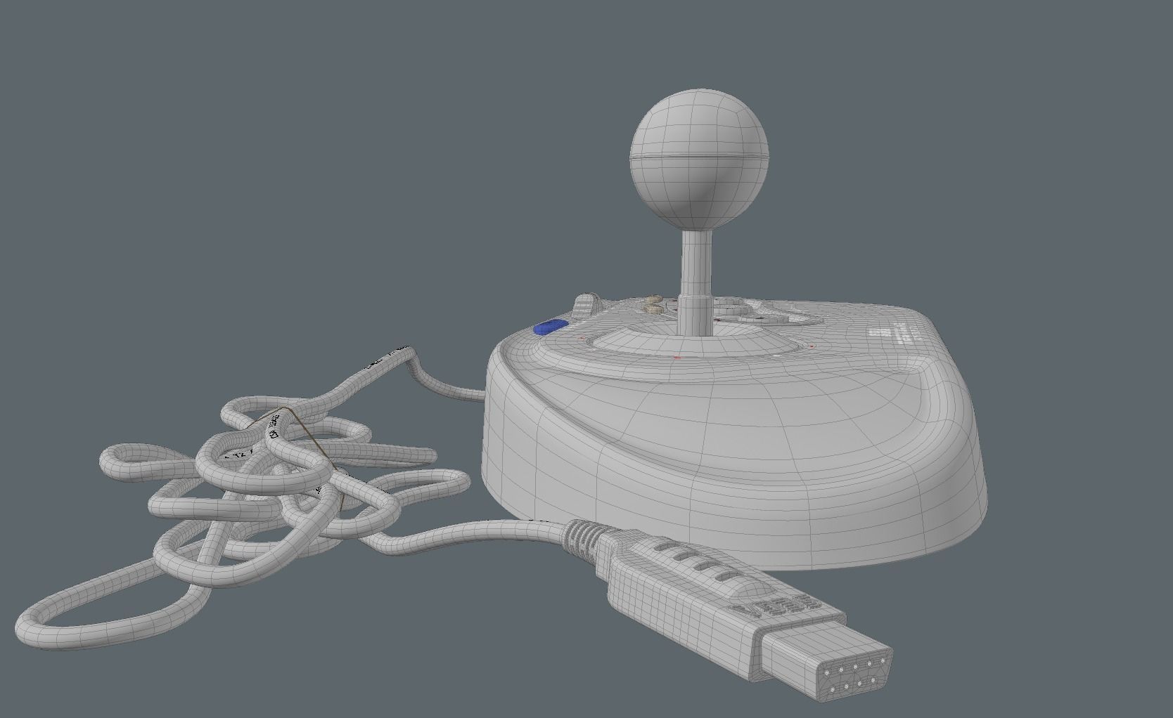 SEGA Arcade Power Stick 3D model_6