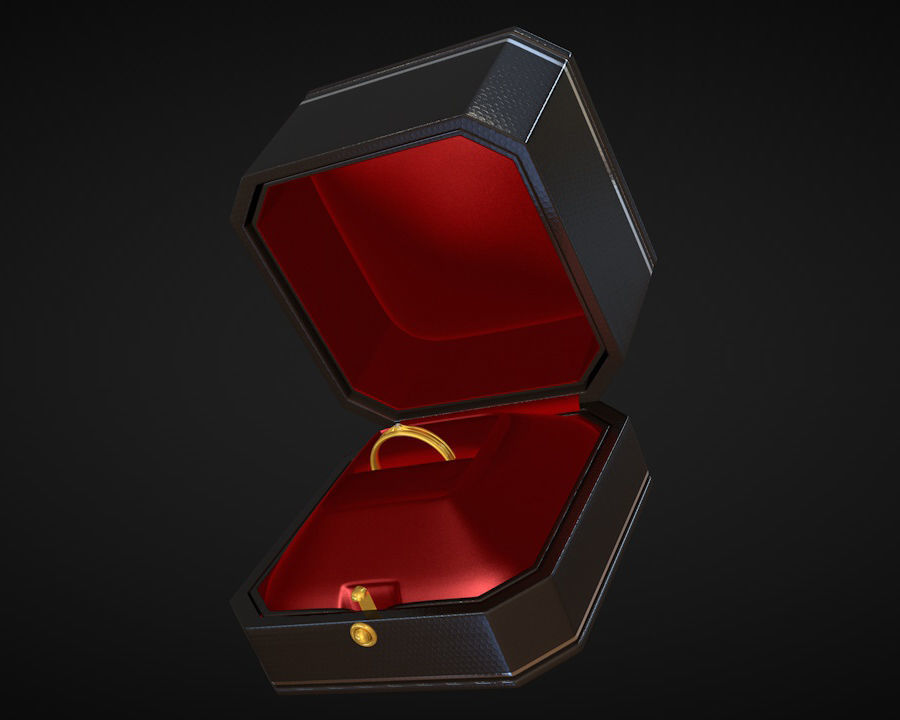 ring box 3D model_4