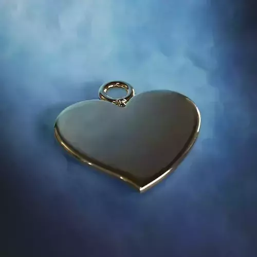 Heart Pendant - stl 3D print model