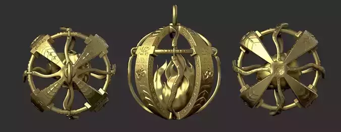 Traditional Indian Pendant