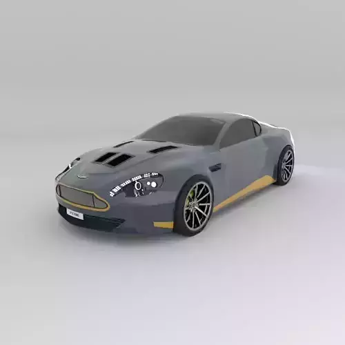 Aston Martin 2017 Vantage V12 3D model