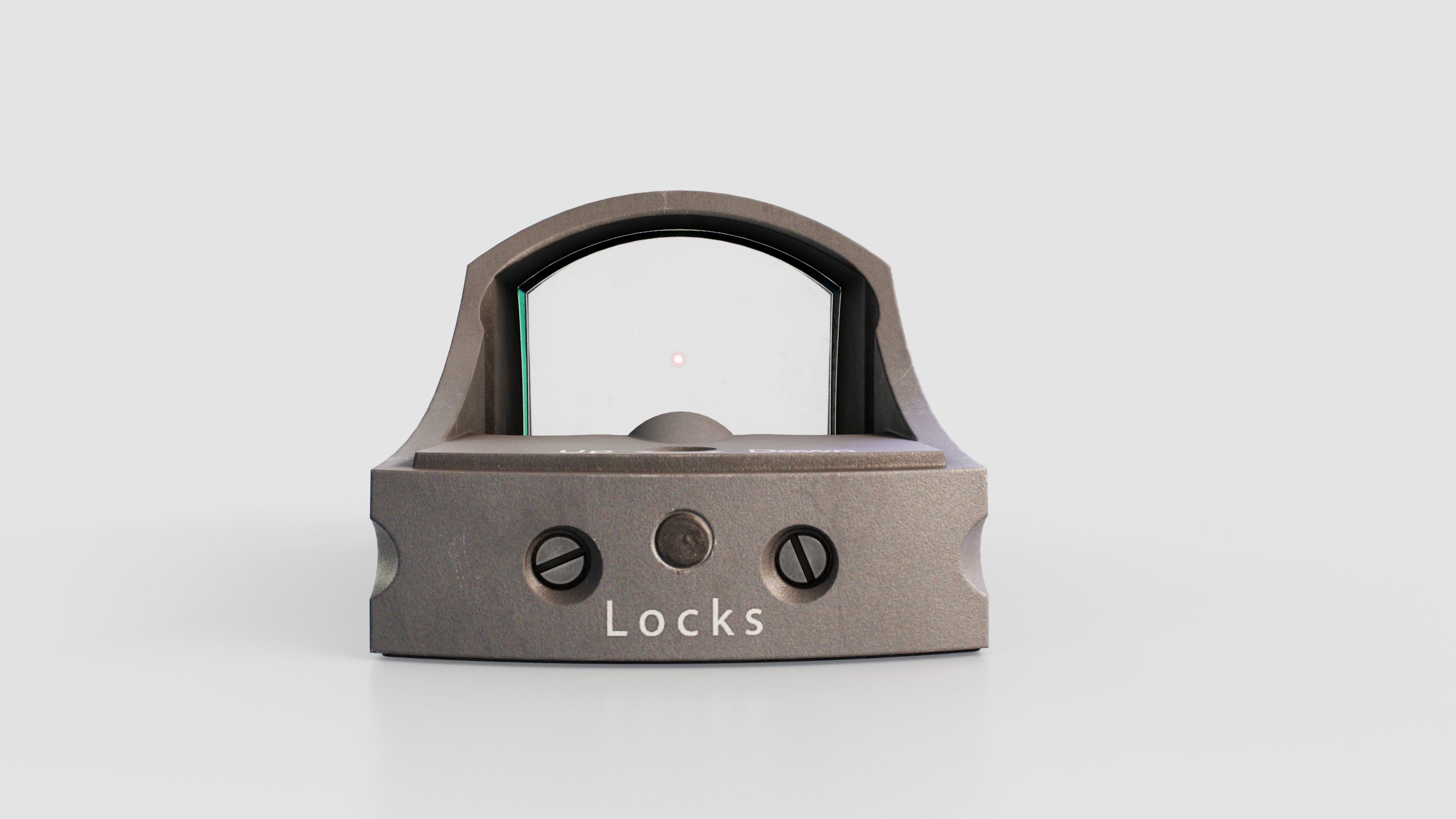 Docter Sight C Miniature Reflex Sight Low-poly 3D model_14