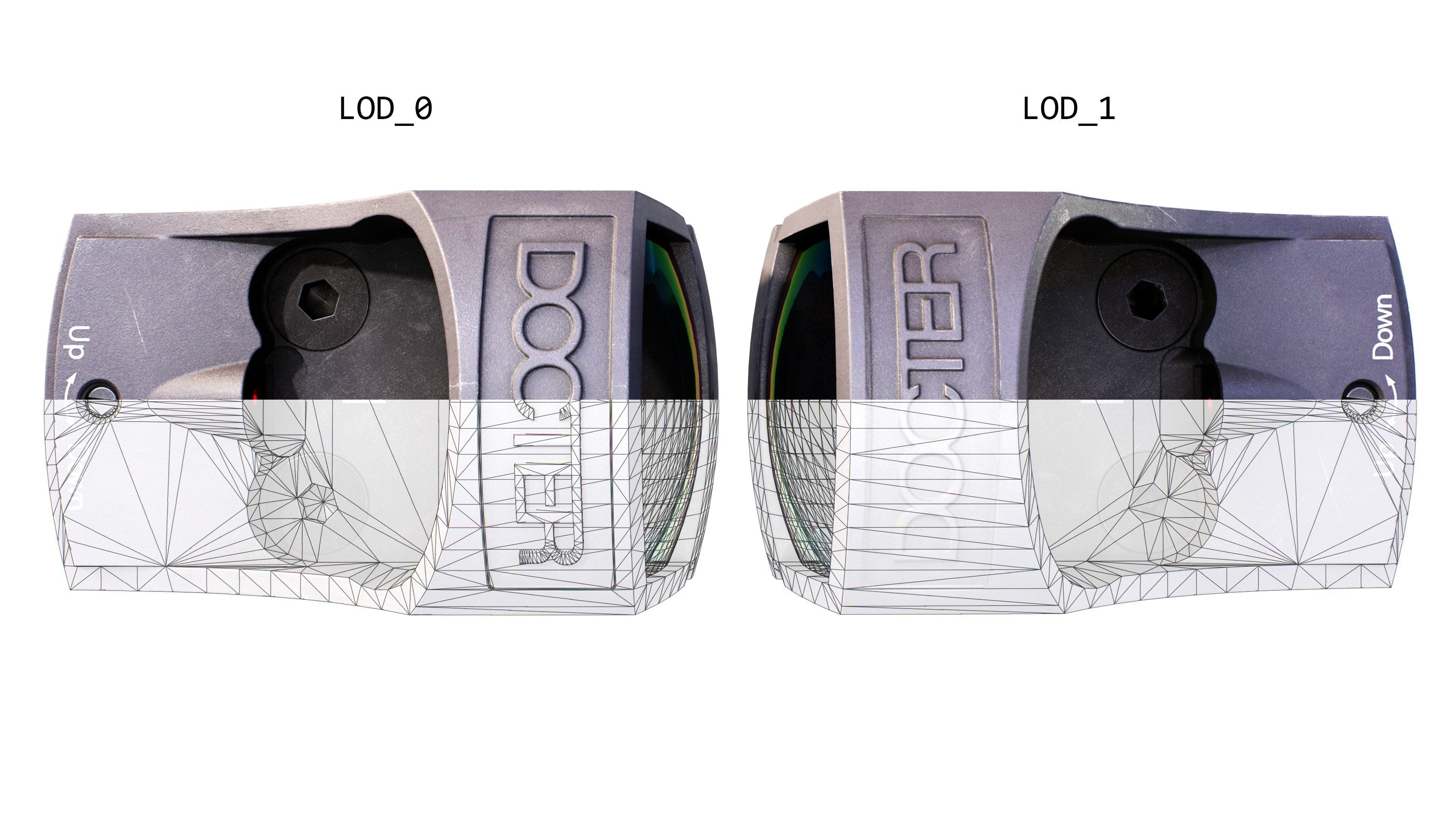 Docter Sight C Miniature Reflex Sight Low-poly 3D model_26
