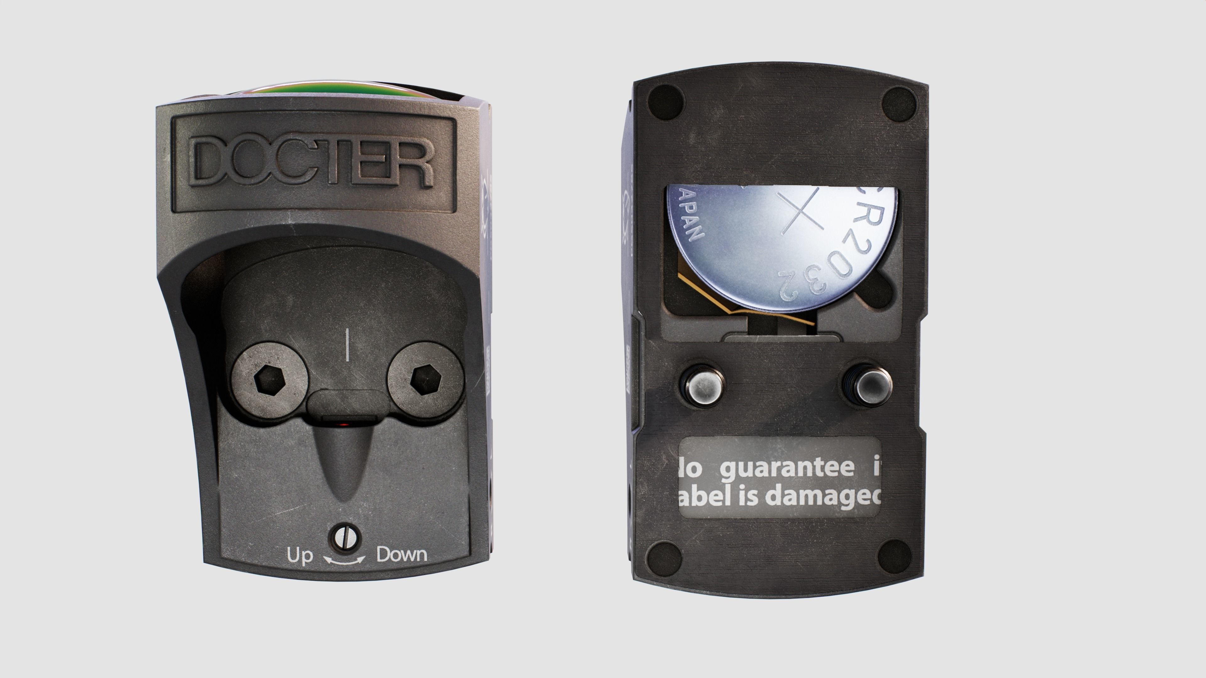 Docter Sight C Miniature Reflex Sight Low-poly 3D model_21