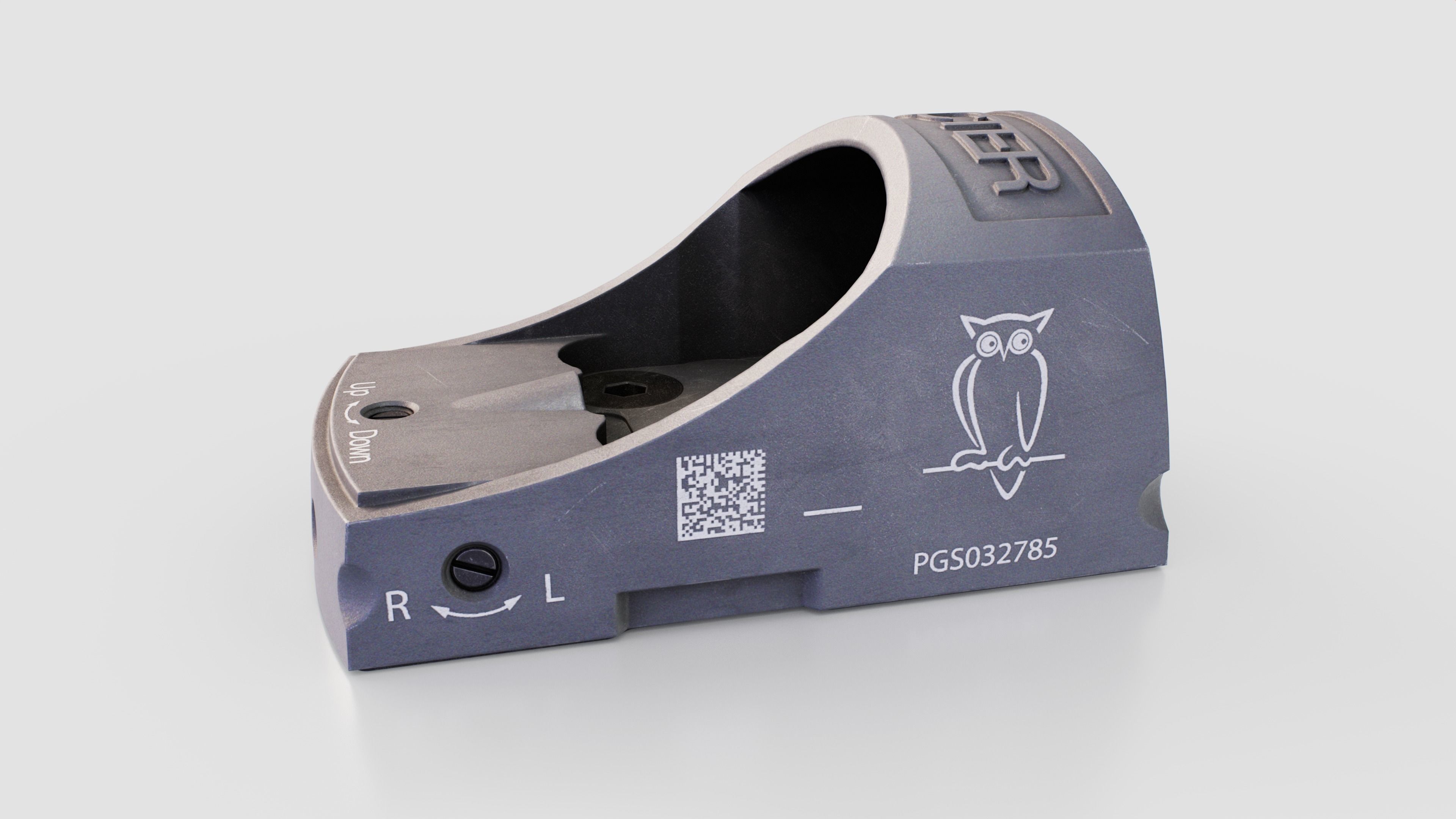 Docter Sight C Miniature Reflex Sight Low-poly 3D model_17