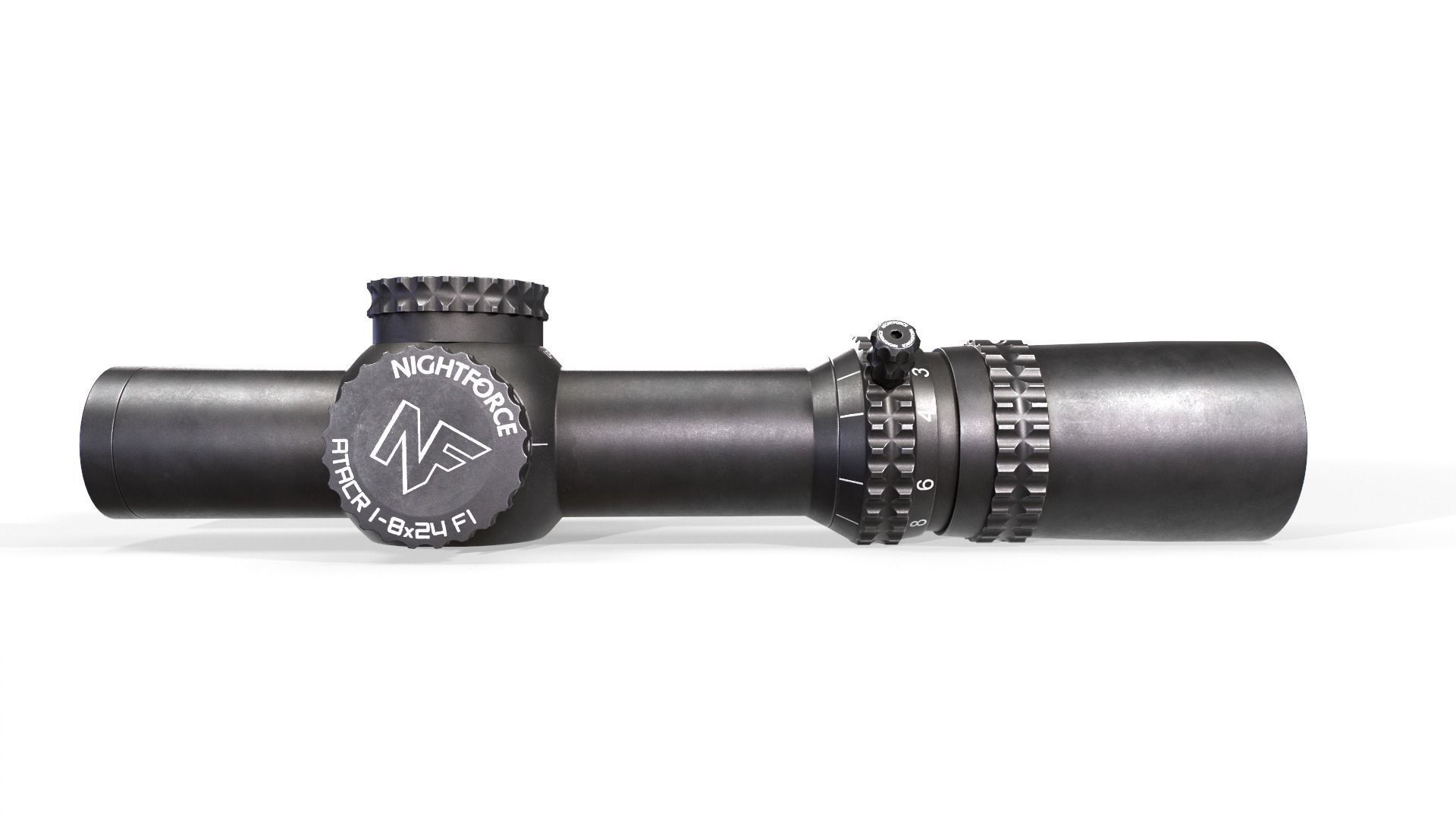 Nightforce ATACR 1-8x24 F1 Low Power Variable Optic Low-poly 3D model_4