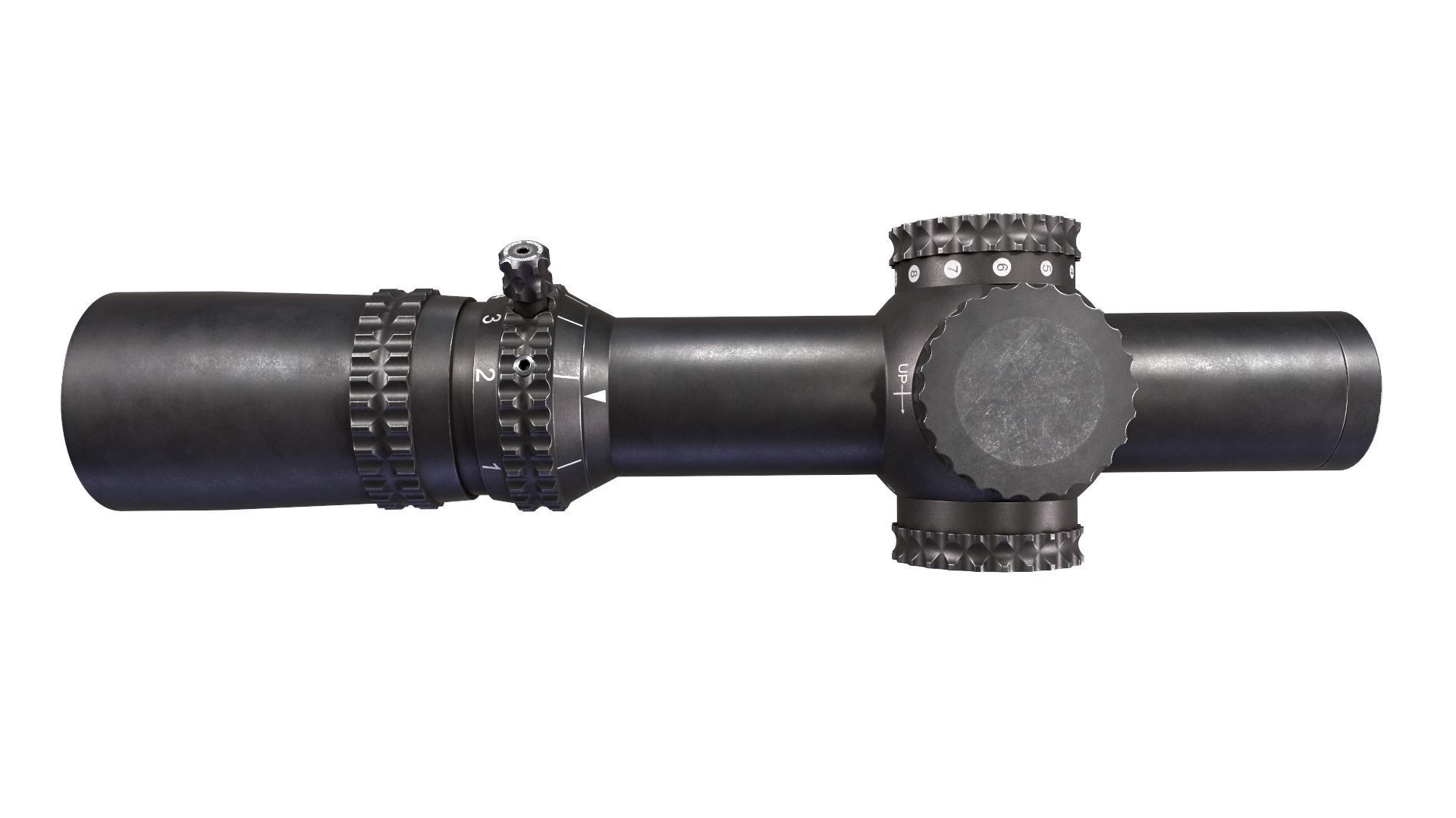 Nightforce ATACR 1-8x24 F1 Low Power Variable Optic Low-poly 3D model_11