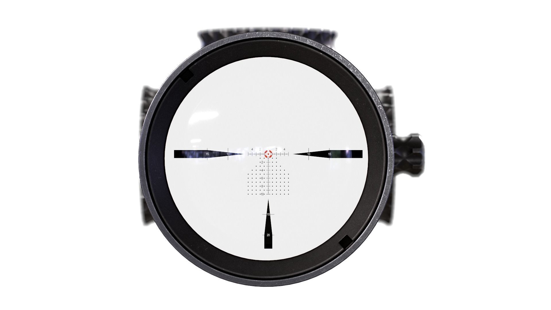 Nightforce ATACR 1-8x24 F1 Low Power Variable Optic Low-poly 3D model_7