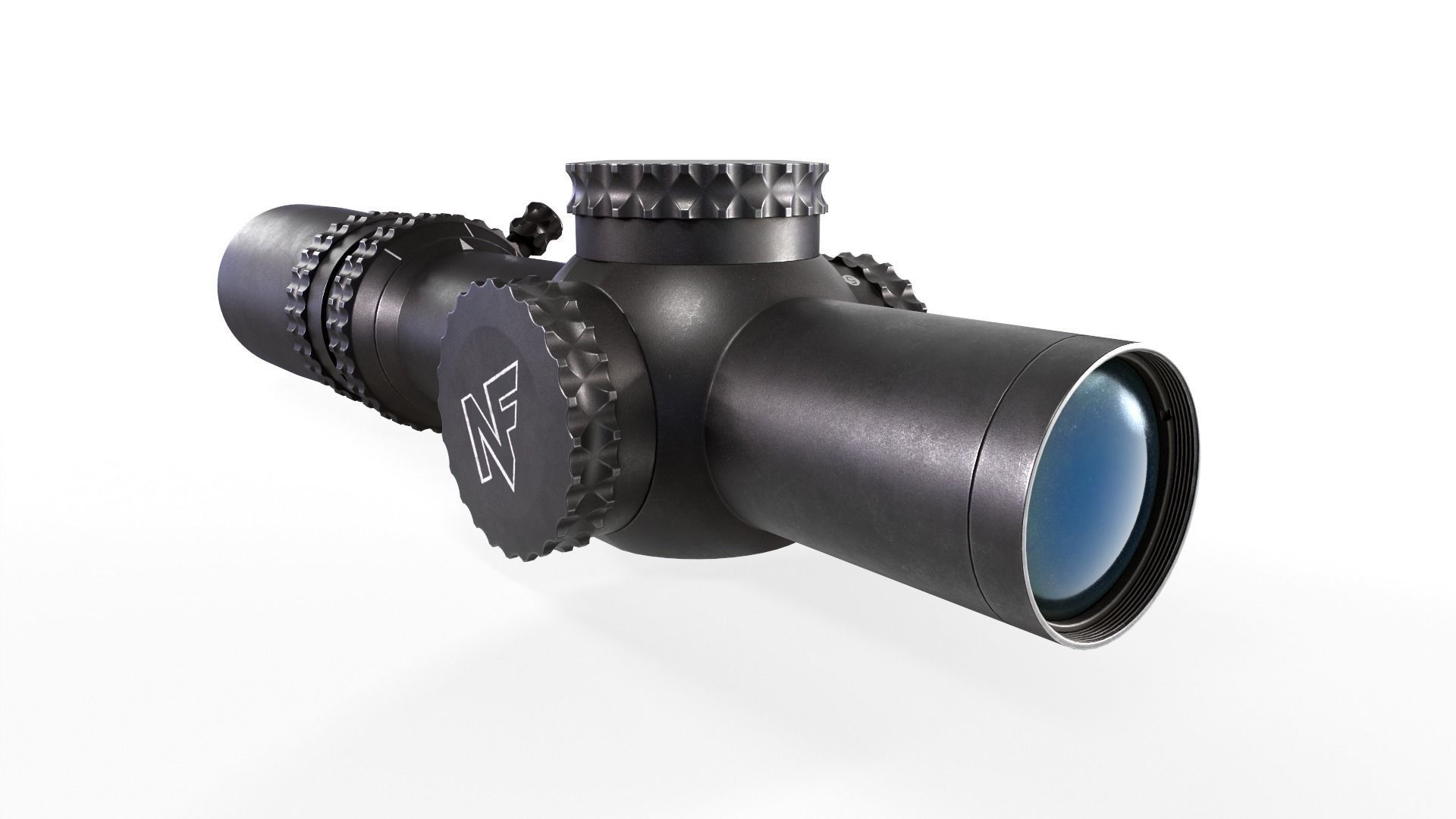 Nightforce ATACR 1-8x24 F1 Low Power Variable Optic Low-poly 3D model_10