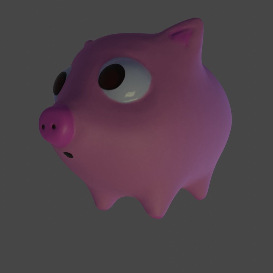 Low Poly Forest Animals Animated Low-poly 3D model_2