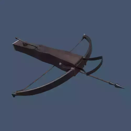 Fantasy Style Crossbow Free low-poly 3D model