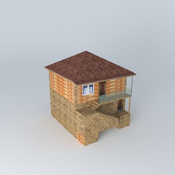Becici House 3D model_1