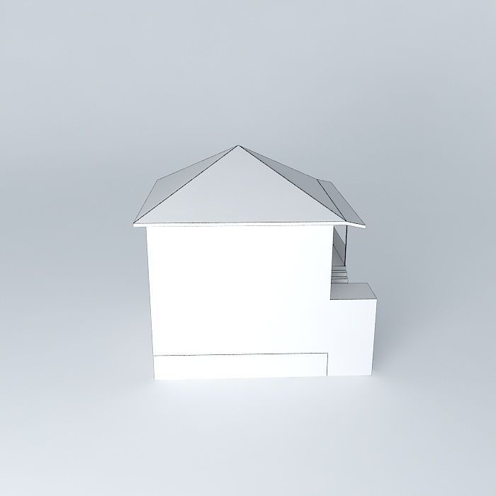 Becici House 3D model_4
