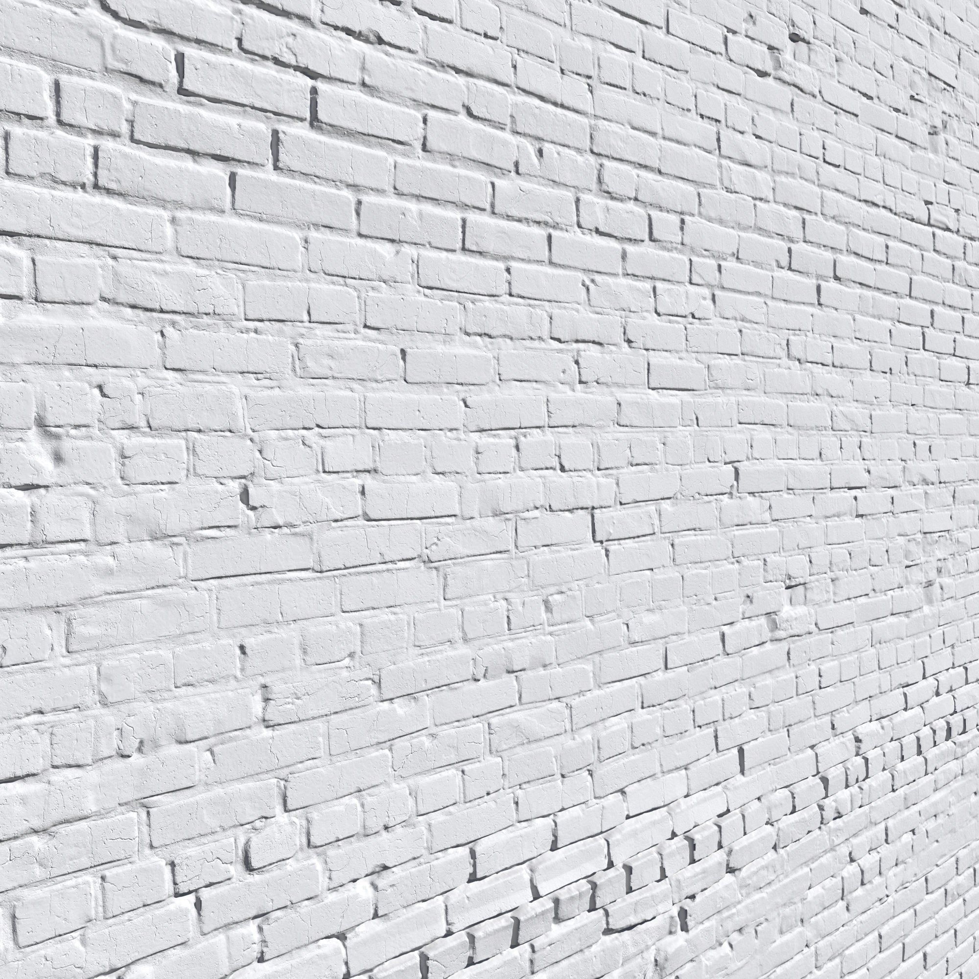 Ultra realistic Brick Old wall Scan 3D model_2