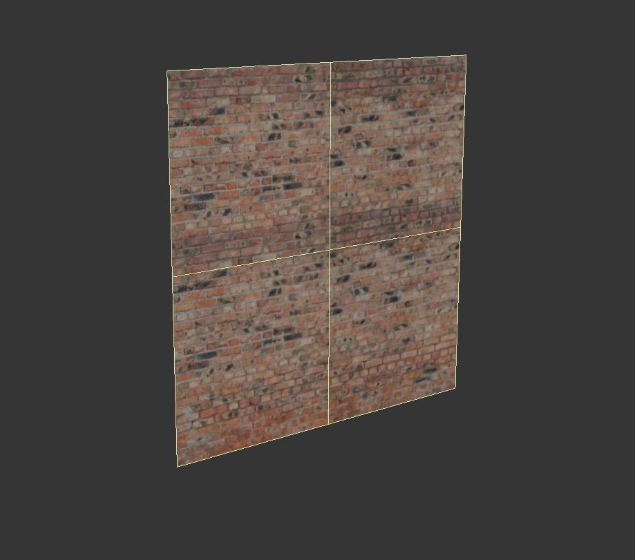 Ultra realistic Brick Old wall Scan 3D model_5