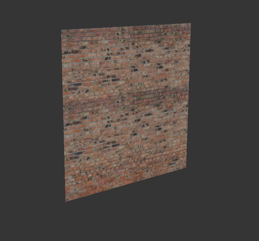 Ultra realistic Brick Old wall Scan 3D model_6