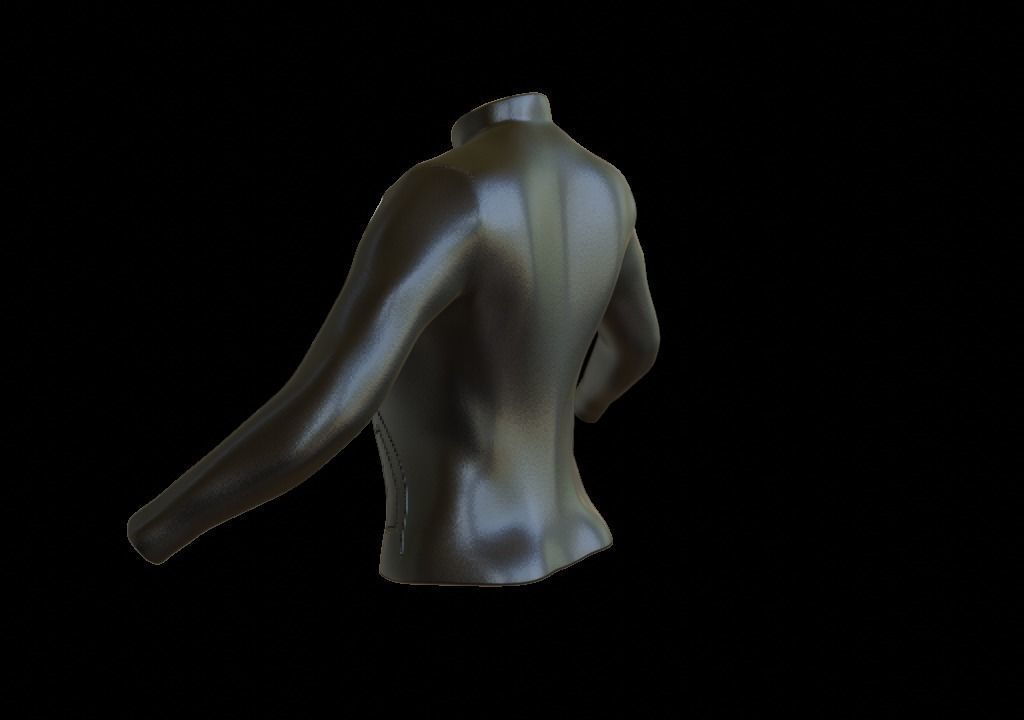 Leather Jacket 3D model_5