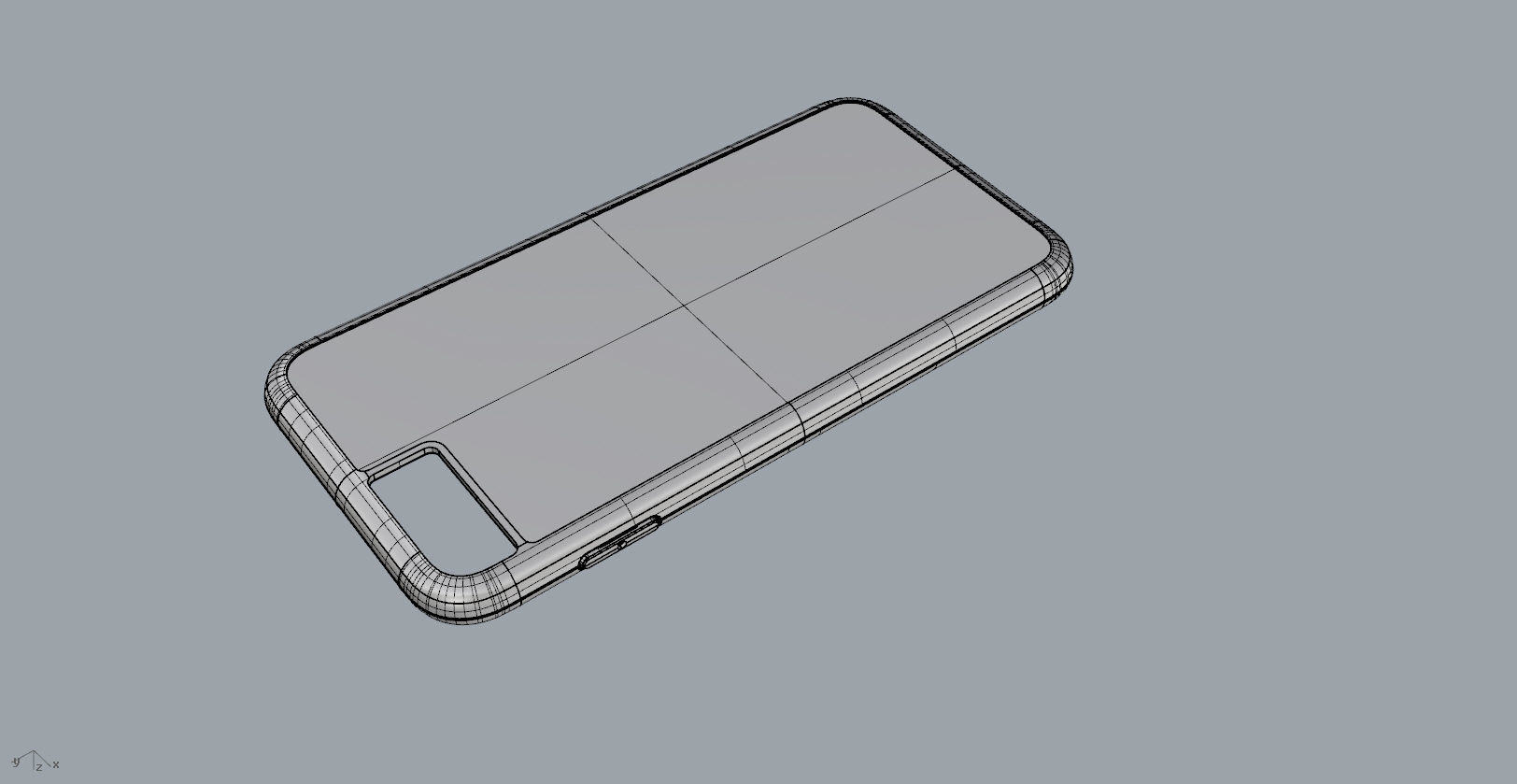 iphone 8plus black case Original customizable design 3D print model_35