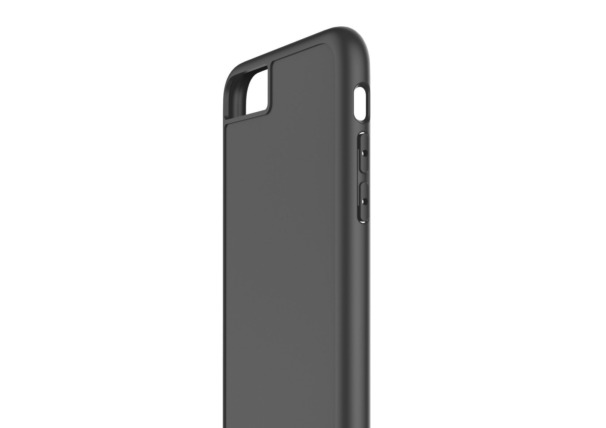 iphone 8plus black case Original customizable design 3D print model_2