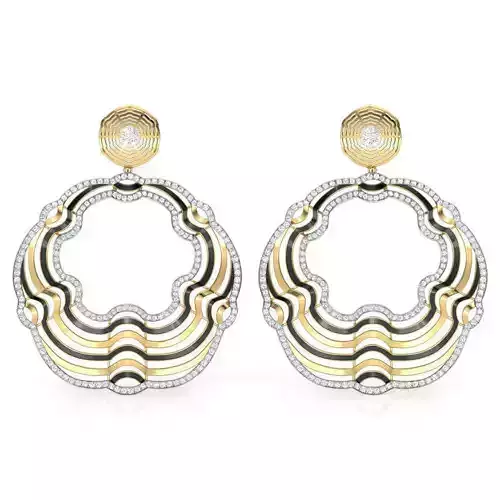 Mahal Wave Earring