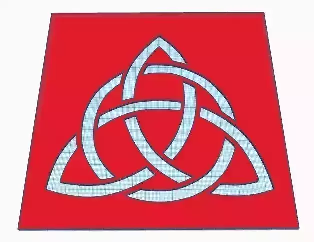 Triquetra Stencil