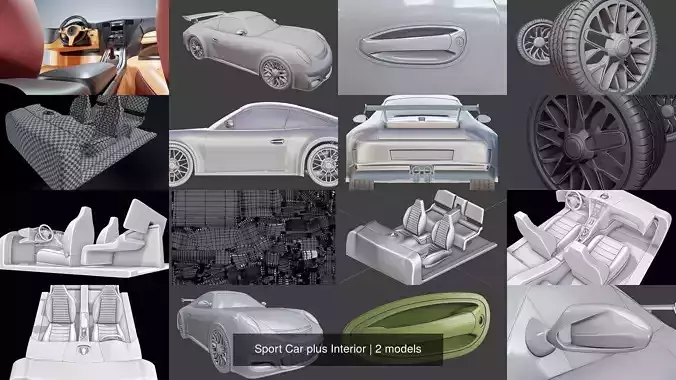 Sport Car plus Interior