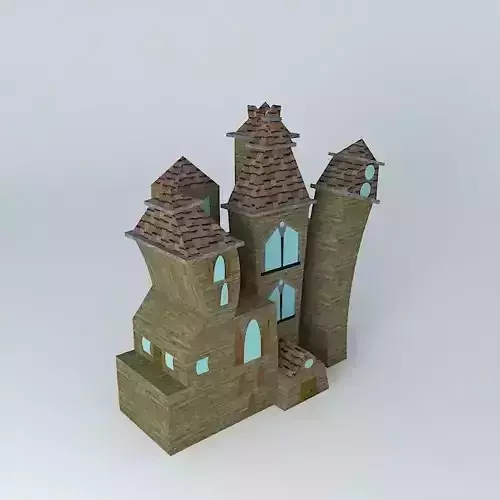 Spooky Mansion Free 3D model
