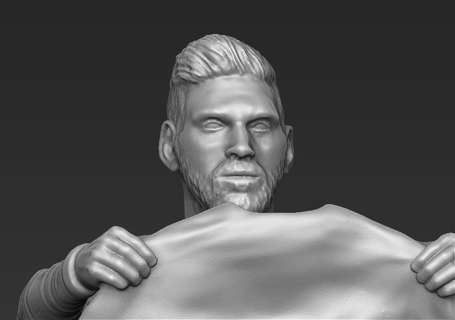 Famous Football figurines and busts for 3D printing 3D Model Collection_28