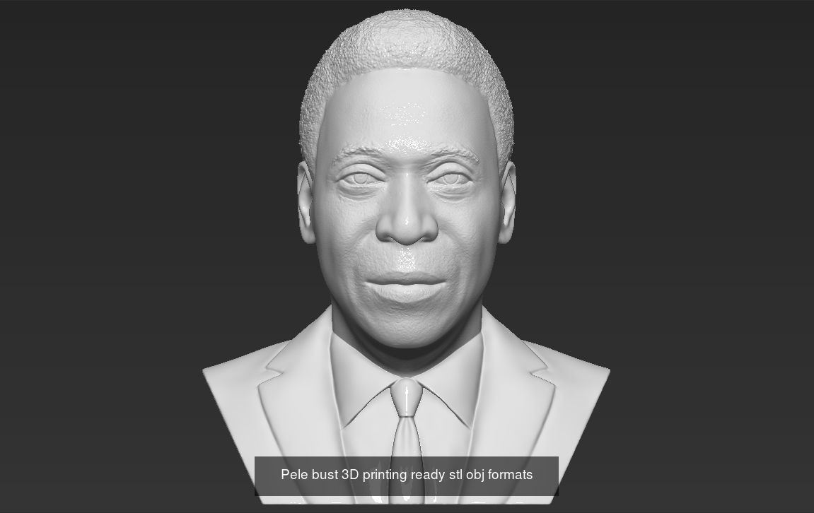 Famous Football figurines and busts for 3D printing 3D Model Collection_16