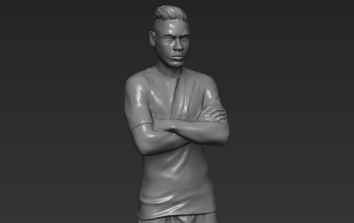 Famous Football figurines and busts for 3D printing 3D Model Collection_38
